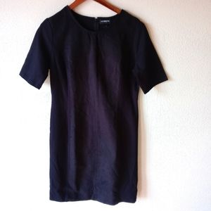 5 for $25 ❤️Liz Claiborne Faux Suede Black Dress